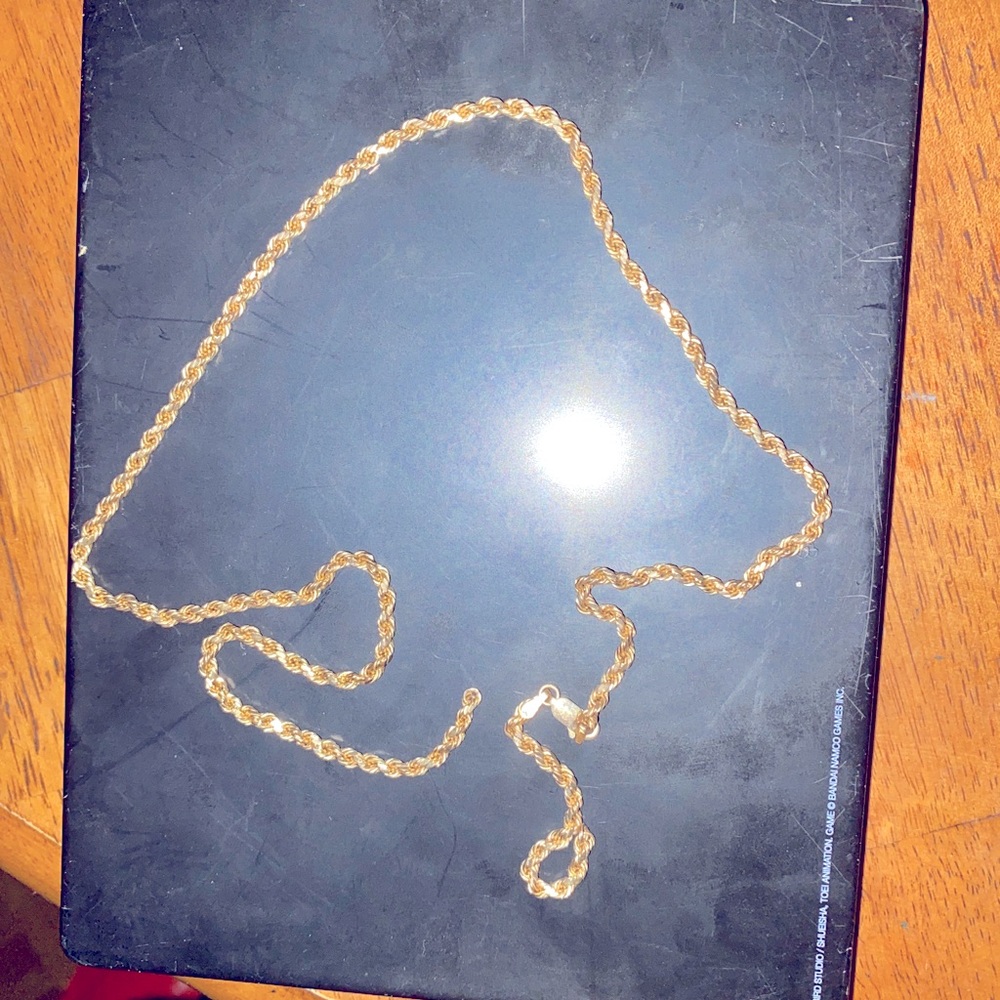 Real 14K Gold chain necklace